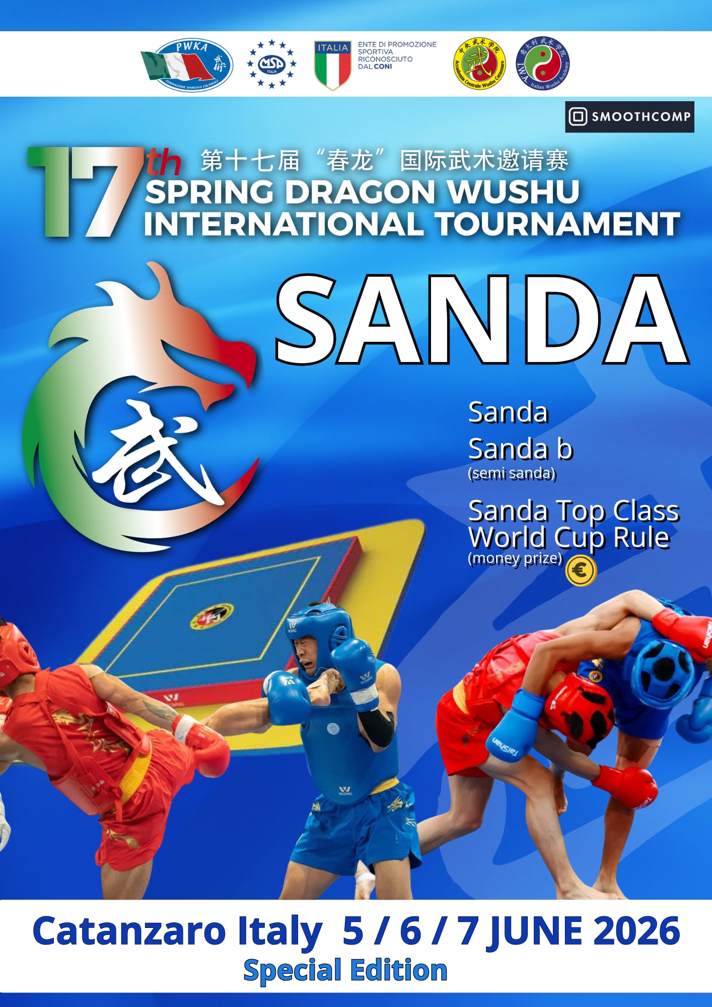 17th “SPRING DRAGON” WUSHU OPEN INTERNATIONAL TOURNAMENT